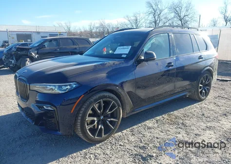 2022 BMW X7 xDrive40I z USA, uszkodzony, nr VIN 5UXCW2C08N9M85394